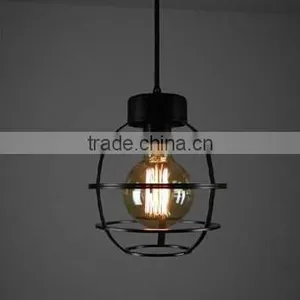 Outdoor Cafe Dinning Metal Wire Ceiling Lamp Light Cover thumbnail-1