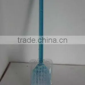 Plastic Small & Convenient Toilet Brush Holder With Shy Colour thumbnail-1