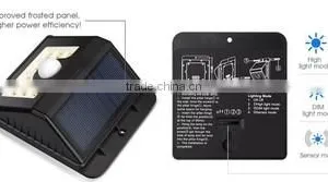 8 LED Outdoor Motion Waterproof Led Light Panel thumbnail-2