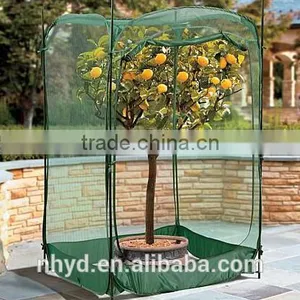 Amazon Bestselling Garden Suppliers 4'Sqx6'H Anti-bird Net Pop-Up Bird Net Cover With Door thumbnail-1