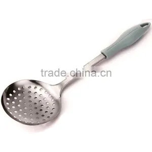 NT-4525 Kitchen Utensil Tool Stainless Steel Skimmer thumbnail-1