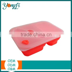 Kitchen Accessory Silicone Foldable Food Container thumbnail-1