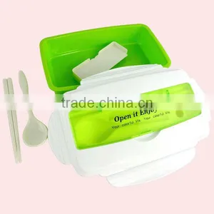 Food Grade Kids Plastic Bento Lunch Box With Lock thumbnail-6