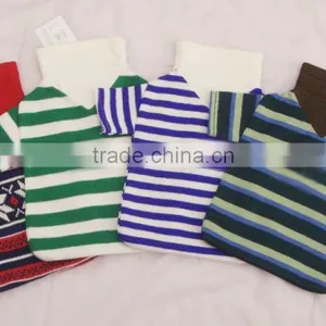 Cloth T-shirt Design Cloth Materil Hot Water Bottle Cover Factory Cheap thumbnail-1