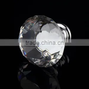 1pcs 30mm Diamond Crystal Glass Alloy Door Drawer Cabinet Wardrobe Pull Handle Knobs Drop Shipping Wholesale thumbnail-3