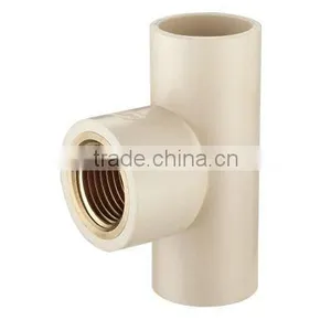 CPVC Female Tee (Copper Thread) /plastic Female Tee thumbnail-1