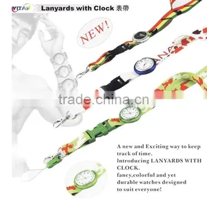 New Product 2014 Custom Clock Lanyard thumbnail-1
