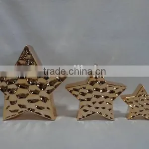 Plating Porcelain Apple Shape Decorations Holiday Decorations thumbnail-6