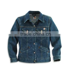 China Clothing Women Denim Jacket Supplier/ Denim Jacket for Women thumbnail-4