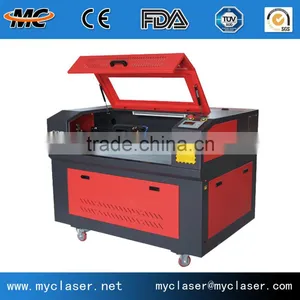 MC9060 90x60cm 60w 80w 100w Laser Cutting Machine for Jeans Distributor Wanted With CE FDA UL SGS thumbnail-1