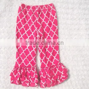 Cotton Ruffle Surfing Long Pants for Baby thumbnail-1