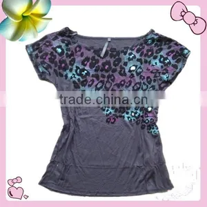 China Apparel Stock Women's T-shirt Plus Size Women Clothing thumbnail-1