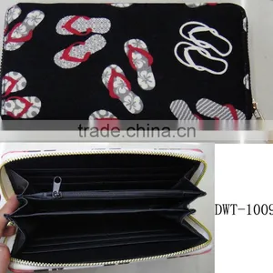 Popular Spring Bart Shoes Elephant Hand Canvas Cotton Wallet thumbnail-3