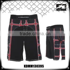 Men Cage Boxing Fighting Shorts Custom Sublimation MMA Training Shorts thumbnail-2