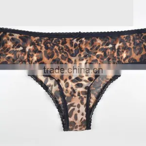 Anti-bacterial Fiber Soft Transparent Sexy Panties Lace Waist High Code Underwear Cueca Calcinhas Briefs Genuine Women Underwear thumbnail-2