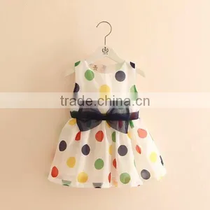 Fashion 100%cotton Lovely Baby Girl Dresses thumbnail-1