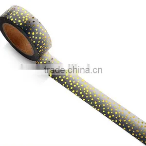 Gold Foil Polka Dot Masking Tape thumbnail-3