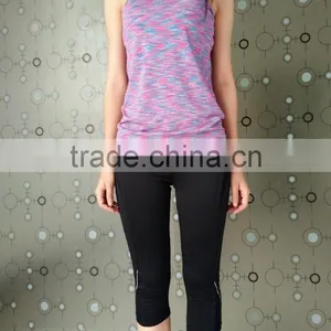 HOT SALE IN USA Nylon Spandex Custom Sports Clothings Cheap Athletic Sportswear Women thumbnail-5