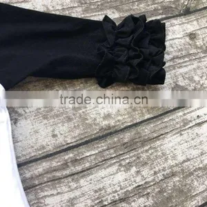 Baby Girls Cotton Raglans Girls Little Miss Rule the School Raglans Baby Girls Back to School Cotton Raglans Ruffle Sleeve thumbnail-4