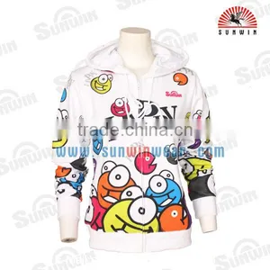 Colourful Printing Custom Design Women's Hoodie With Sublimation Technology thumbnail-1