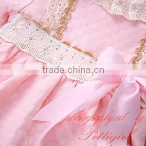 Baby Girl Dresses Party Wear Pink Dress thumbnail-5