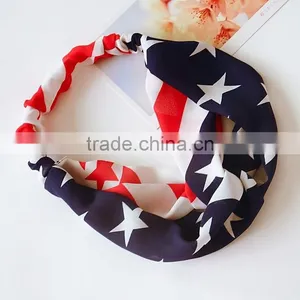 2015 Wholesale American Flag Headband thumbnail-1
