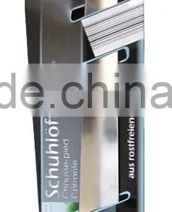 Popular Stainless Steel Long Handled Shoe Horn Metal thumbnail-1