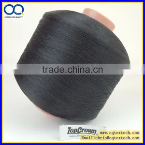 AA GRADE Polyester Twisted Warp Yarn 50D/120TPM High Tenacity Yarn for Cloth Label thumbnail-1