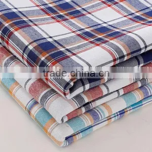 Long Sleeve Custom Quaity Plaids Flannel Clothes Cotton Yarn Dyed Shirt Grey Fabric thumbnail-2