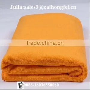 Orange Terry Bath Towel thumbnail-1