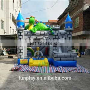 HI 0.55mm PVC Jumping Castle Inflatable Castle House for Kid or Adult for Sale thumbnail-1
