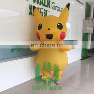 China Costume Jewelry Cheap Pikachu Costume Inflatable Costume for Cosplay thumbnail-1