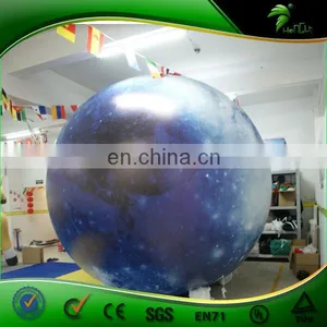Astonishing Inflatable Decoration Sphere Moon Balloon Inflatable Chandelier Planet LED Light thumbnail-4