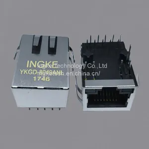 A60-113-331P432 Gigabit Through Hole RJ45 Jacks With Integrated Magnetics thumbnail-1