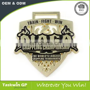 Promotional Cheap Customized Your Own Design Gold Brass Souvenir Award Sport Medal thumbnail-1
