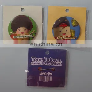 Hot Selling Custom Personnalised Button Pin and Badge in Card Supplies thumbnail-1