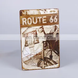 Professional OEM Factory Vinatge Style Custom Fashion Decorative Metal Sign For Coffee Shop thumbnail-1