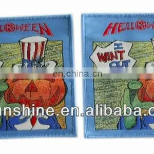 2014 Hot Sale Iron on Woven Patch for Jackets thumbnail-5