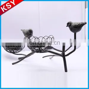 Professional Manufacturer Wholesale Decorative Black Metal Flower Candle Lantern Holder thumbnail-1