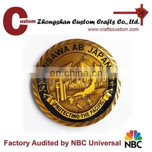 Japan Souvenir Custom 3D Challenge Coin in Bulk thumbnail-1