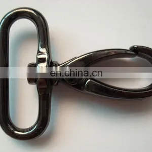 Custom Logo/size/color Metal Snap Hook Gold Snap Metal Keychain thumbnail-3