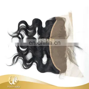 13"*4" Virgin Lace Frontal, Silk Base Lace Frontal Closure Keep Stock thumbnail-2