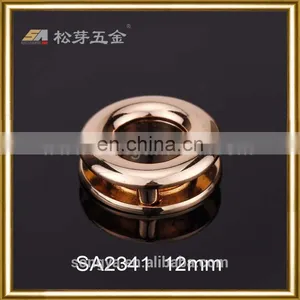 Metal Grommets For Handbags, Nickel Free Eyelets For Leather Goods, Plated Zinc Alloy Eyelet thumbnail-2
