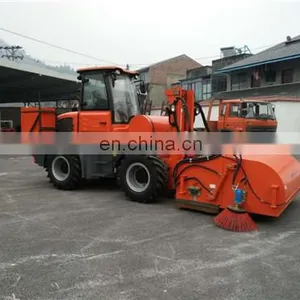 Small Wheel Loader Sweeping Machine for Sale thumbnail-3