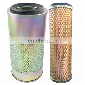 Heavy Truck Performance Air Filter Manufacturer Core Cartridge Set AF26093 AF26094 thumbnail-1