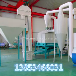 2020 Factory Cheap Price 1-3T/H Animal Feed Pellet Processing Machine Plant , Pellet Feed Production Line thumbnail-3