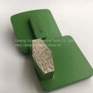 True Shine Brand Metal Bond Diamond Concrete Grinding Plate/shoe/segment/disc for HTC Machine thumbnail-5