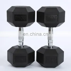 Complete Set Of Environmental Fitness Equipment Gym Weights Dumbbells Sport Hexagonal Dumbbell thumbnail-7