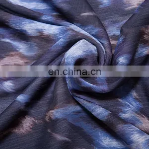High Quality Printed 75D*75D Crinkle Chiffon/crepe GGT Fabric for Dresses/blouses thumbnail-4