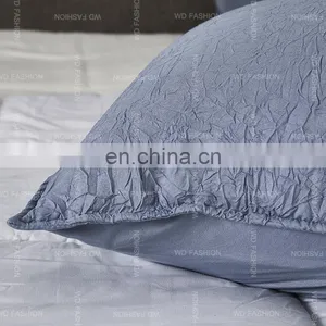 Print Wholesale Duvet Cover Quilt Washed Microfiber Floral Duvet Cover Tween Silk thumbnail-5